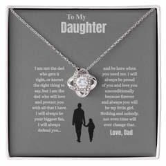 To my daughter- Love dad
