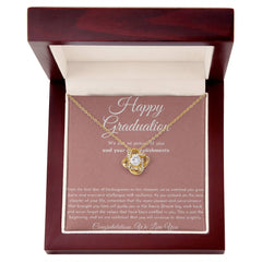 Graduation Gift For Daughter or Granddaughter - Love Knot Necklace